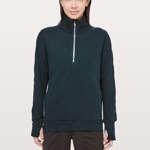 Lululemon Forever Warm Quilted Pullover Size 4